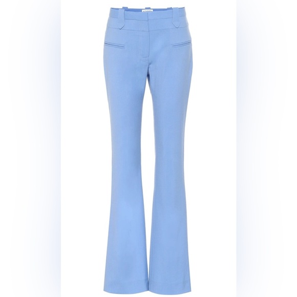 Altuzarra's Serge virgin wool dress suiting pants in blue - Picture 3 of 4